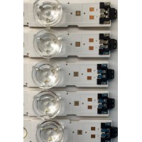 KIT DE LED'S PARA TV SAMSNUG (10 PIEZAS) NUMERO DE PARTE BN96-39655A / BN96-39656A / 39655A / 39656A / S_KU6K_40_FL30_R5_REV1.0_160105 / S_KU6K_40_FL30_L4_REV1.0_160105 / LM41-00239A / LM41-00240A / PANEL CY-GK040HGLV2H / MODELOS UA40KU6000GXXP 